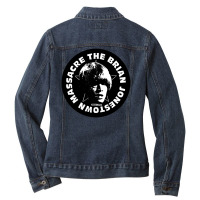 Brian Jonestown Ladies Denim Jacket | Artistshot