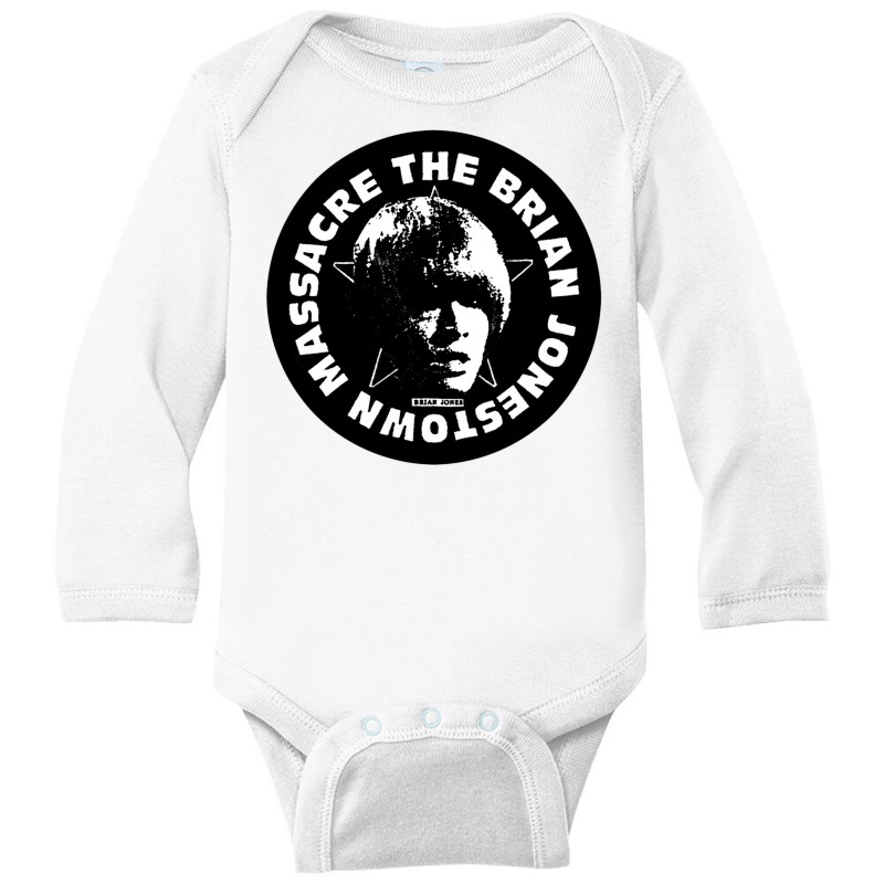 Brian Jonestown Long Sleeve Baby Bodysuit by rastyrocl | Artistshot