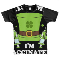 St. Patrick's Day Kiss Me I’m Vaccinated Gift For Men Women T Shirt Graphic Youth T-shirt | Artistshot