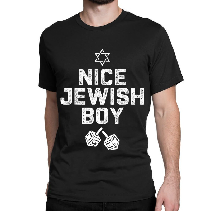 Funny Hanukkah Dreidel Star For Nice Jewish Boy Classic T-shirt | Artistshot