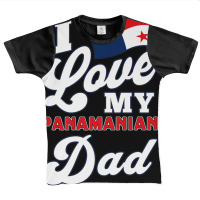 I Love My Panamanian Dad. Father's Day Premium T Shirt Graphic Youth T-shirt | Artistshot