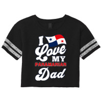 I Love My Panamanian Dad. Father's Day Premium T Shirt Scorecard Crop Tee | Artistshot