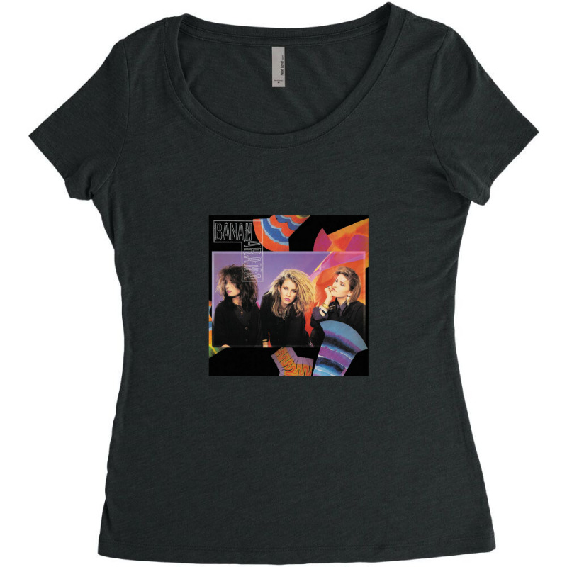 Woman-bananarama Women's Triblend Scoop T-shirt by PenelopeSmith | Artistshot