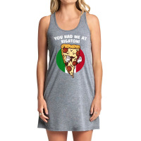 You Had Me At Rigatoni Italian Humor Italy Food Tank Dress | Artistshot