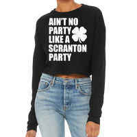 St. Patrick's Parade Day Scranton Irish Party T Shirt Cropped Sweater | Artistshot