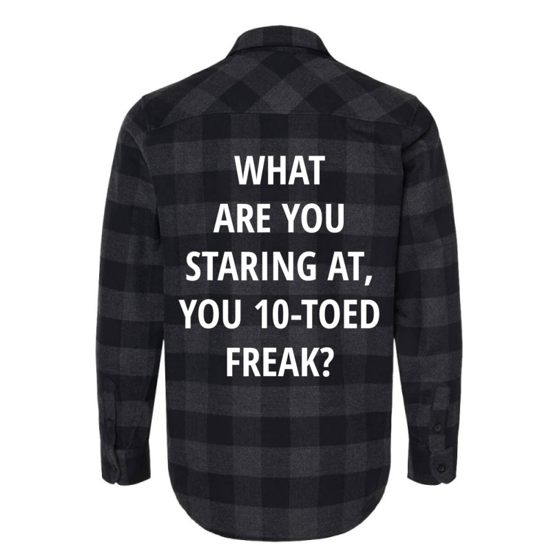 Custom Toe Amputee Amputation Missing Toe Men Women Joke Flannel Shirt
