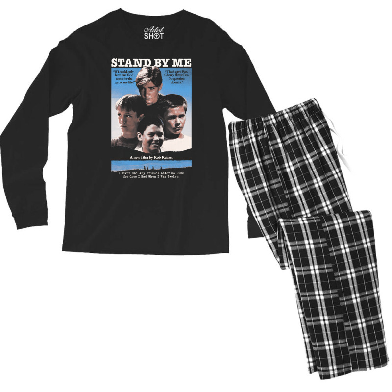 Stand By Me1 Men's Long Sleeve Pajama Set by waiidennarx | Artistshot