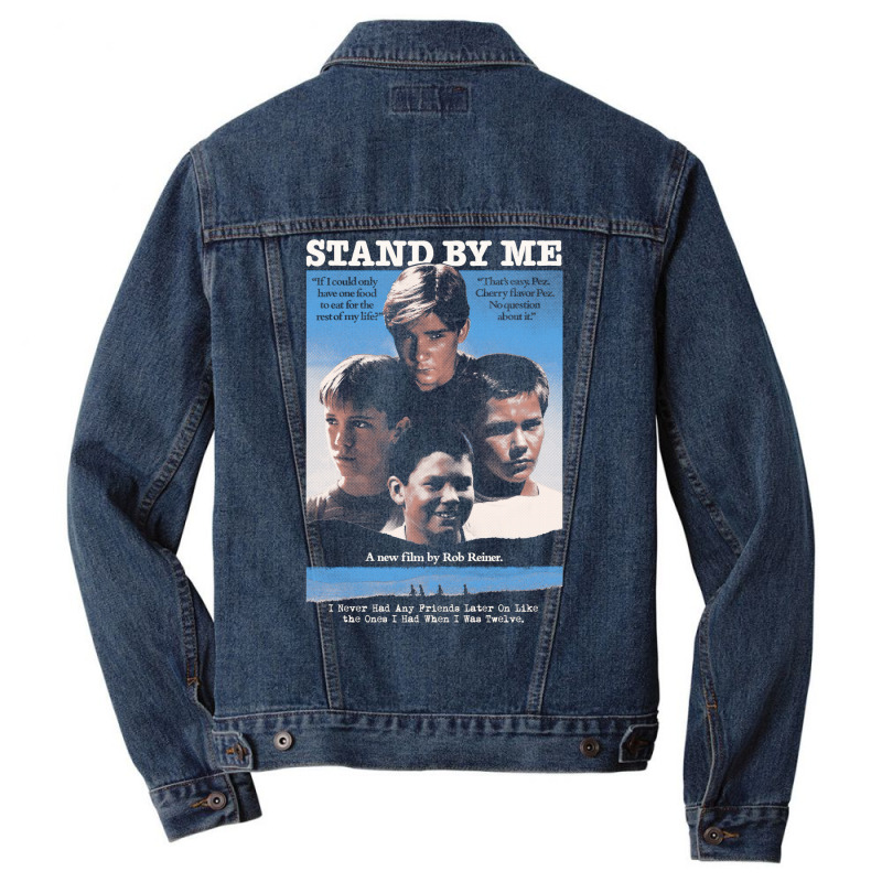 Stand By Me1 Men Denim Jacket by waiidennarx | Artistshot