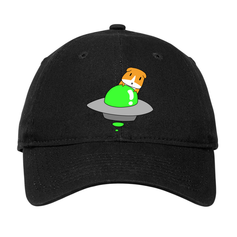 Ufo Guinea Pig Adjustable Cap | Artistshot