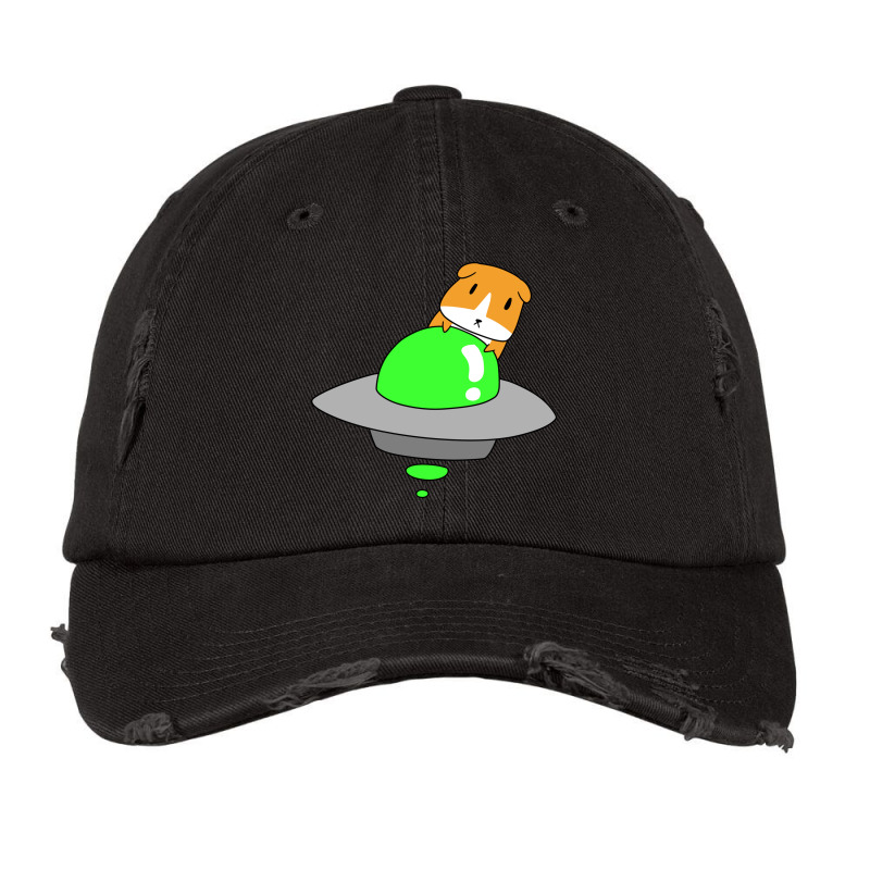 Ufo Guinea Pig Vintage Cap | Artistshot