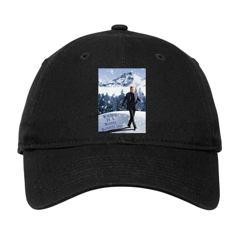 Walken In A Winter Wonderland Adjustable Cap by RosalieSuzanneGibson | Artistshot