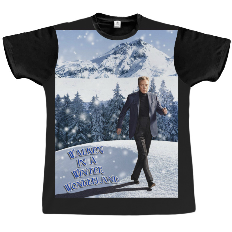 Walken In A Winter Wonderland Graphic T-shirt by RosalieSuzanneGibson | Artistshot