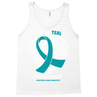 I Wear Teal For My Mom Myasthenia Gravis Awareness Pullover Hoodie Tank Top | Artistshot