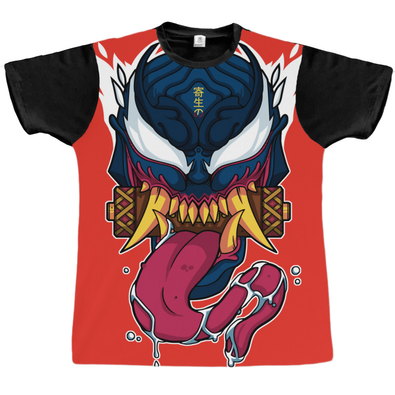 Oni Parasite Symbiont Spider Tee Graphic T-shirt by llatochupikt | Artistshot