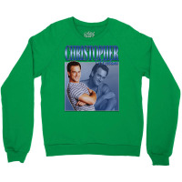 Christopher Meloni 90s Inspired Vintage Homage Crewneck Sweatshirt | Artistshot