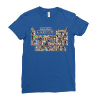 The Periodic Table Of Final Fantasy Characters Ladies Fitted T-shirt | Artistshot