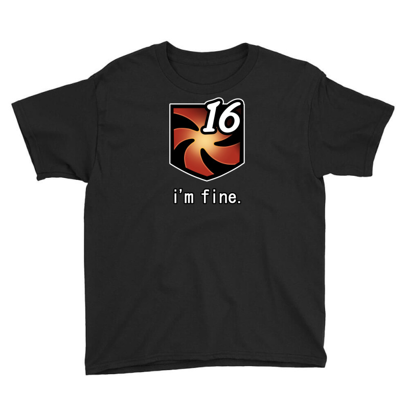 I'm Fine Vuln Stacks [ffxiv] Youth Tee | Artistshot