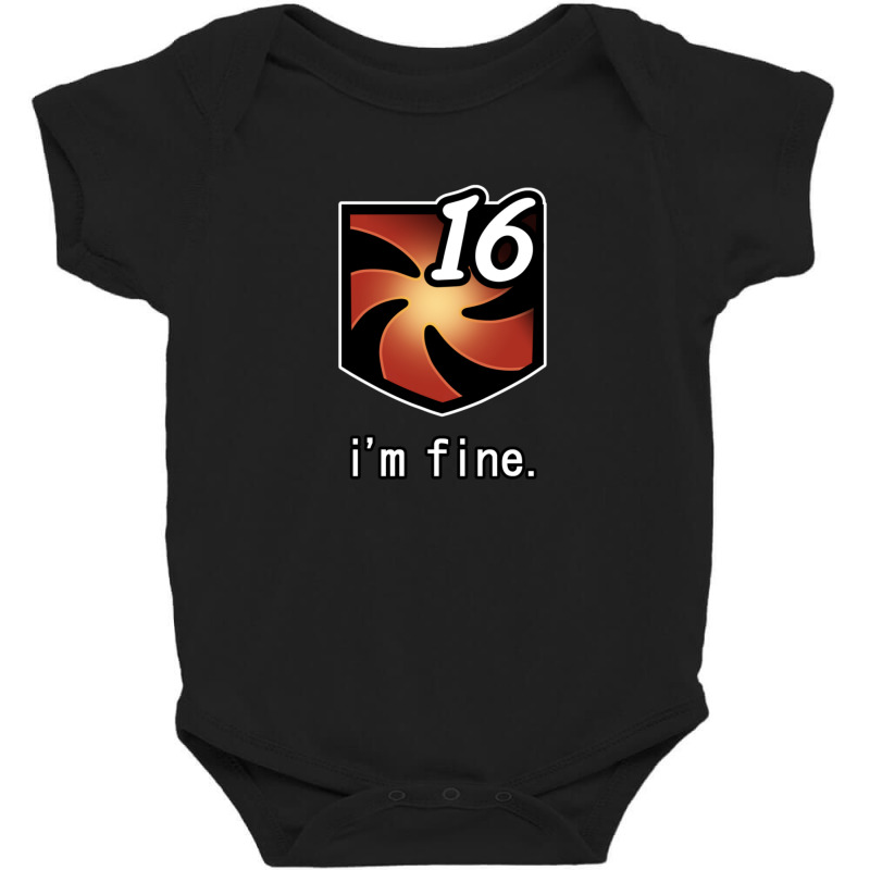 I'm Fine Vuln Stacks [ffxiv] Baby Bodysuit | Artistshot