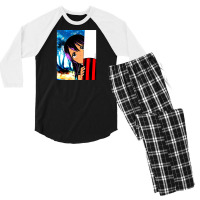 Japan Sad Girl Men's 3/4 Sleeve Pajama Set | Artistshot