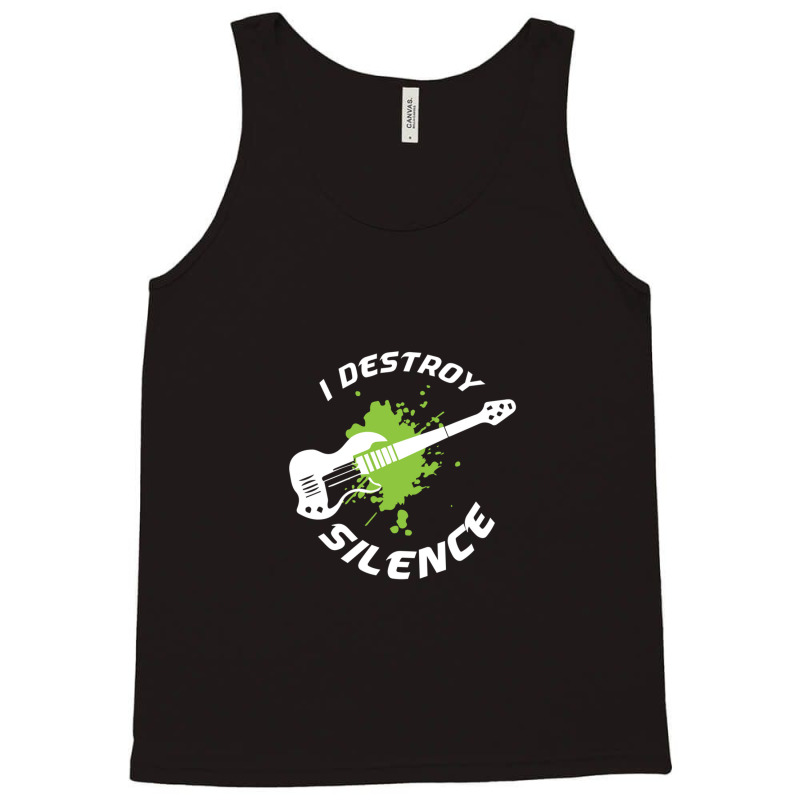 I Destroy Silence .png Tank Top by PamzieAdams | Artistshot