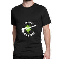 I Destroy Silence .png Classic T-shirt | Artistshot