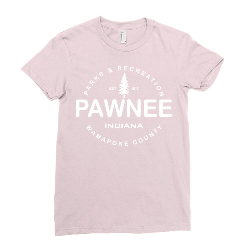 Parks And Recreation Leslie Knope Ron Swanson   Professional Quality G Ladies Fitted T-Shirt by llatochupikt | Artistshot