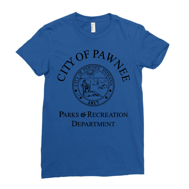 Parks And Recreation Leslie Knope Ron Swanson   Professional Quality G Ladies Fitted T-Shirt by llatochupikt | Artistshot