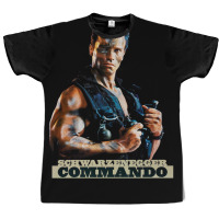 Commando Movie Poster Graphic T-shirt | Artistshot