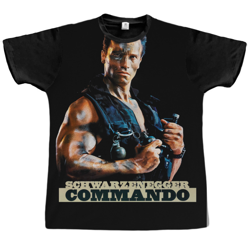 Commando Movie Poster Graphic T-shirt by ngabijazic7 | Artistshot