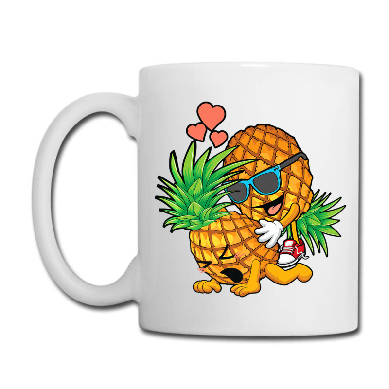 Upside Down Pineapple Swinger And Men Coffee Mug by longho | Artistshot