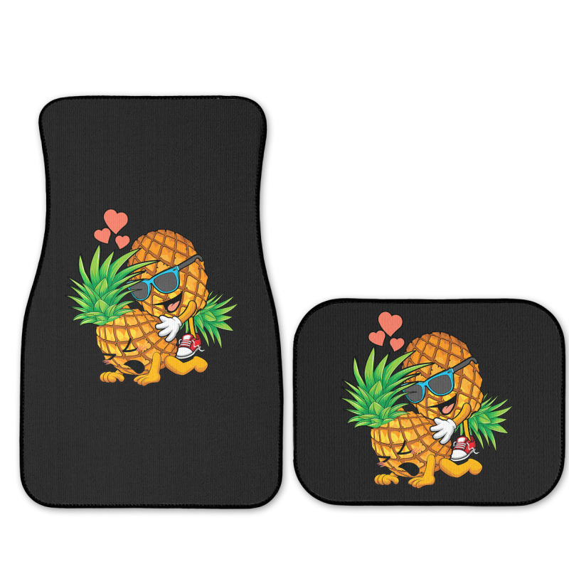 Upside Down Pineapple Swinger And Men Full Set Car Mats by longho | Artistshot