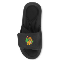 Upside Down Pineapple Swinger And Men Slide Sandal | Artistshot