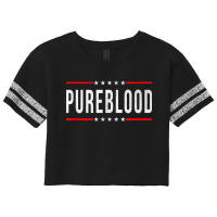 Pureblood Pure Blood Pureblood Political Scorecard Crop Tee | Artistshot