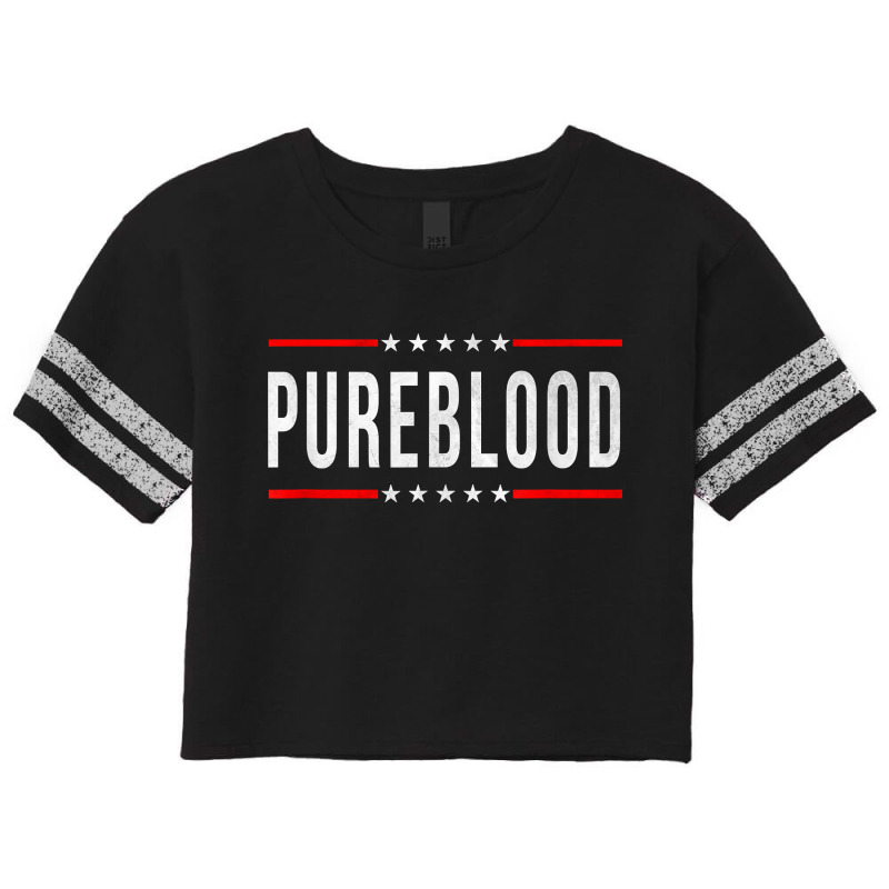 Pureblood Pure Blood Pureblood Political Scorecard Crop Tee by SamuelTABraun | Artistshot