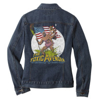 Toxic Avenger Ladies Denim Jacket | Artistshot