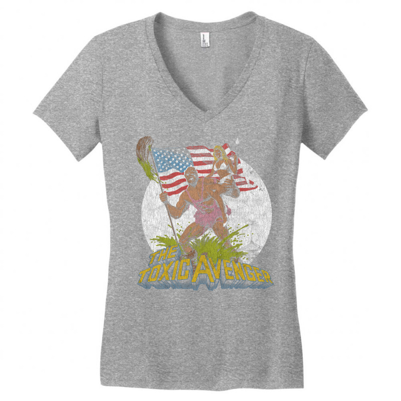 Toxic Avenger Women's V-Neck T-Shirt by cujuyzinikac | Artistshot