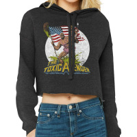 Toxic Avenger Cropped Hoodie | Artistshot