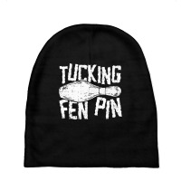 Tucking Fen Pin, Adult Pun For Ten Pin Bowlers Premium T Shirt Baby Beanies | Artistshot