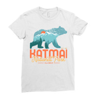 Katmai National Park Alaska Ladies Fitted T-shirt | Artistshot