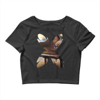 Beautiful Pianist Art Abstract Futuristic Digital Graphic Crop Top | Artistshot