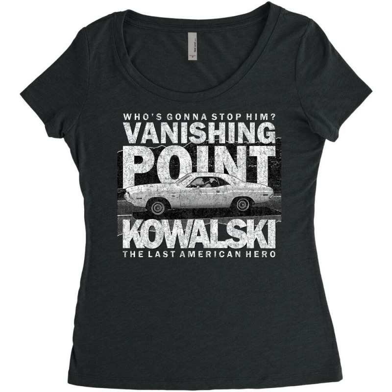 Vanishing Point 1 Women's Triblend Scoop T-shirt by cujuyzinikac | Artistshot