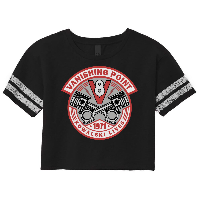 Vanishing Point 2 Scorecard Crop Tee by cujuyzinikac | Artistshot