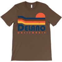 Delano California   Retro Vintage Design T-shirt | Artistshot