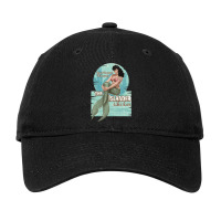 The Islander Tiki Bar Bettie Page Mermaid Adjustable Cap | Artistshot