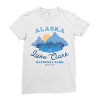 Lake Clark National Park Alaska Ladies Fitted T-shirt | Artistshot