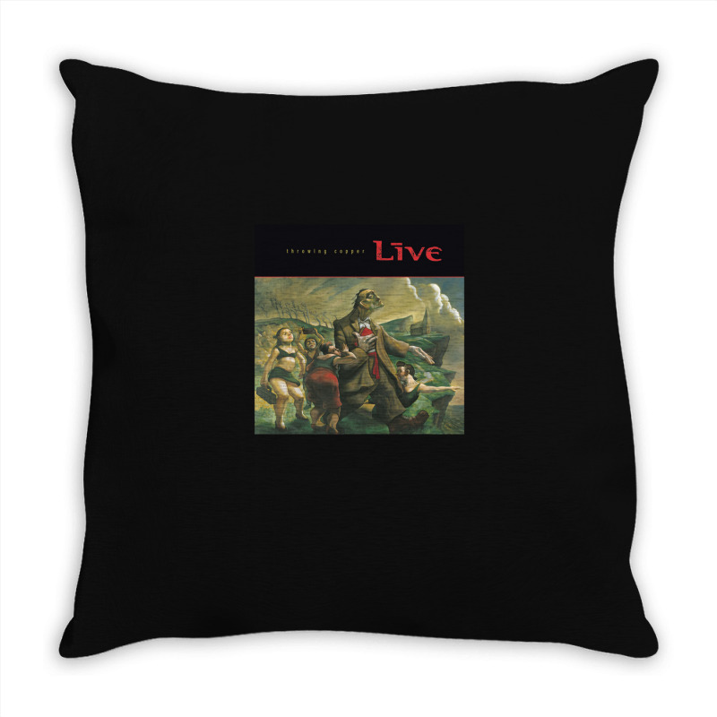 Throwing Copper Throw Pillow | Artistshot