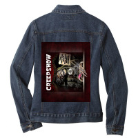 Creepshow 1982 Throw Blanket Ladies Denim Jacket | Artistshot