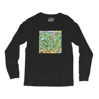 Orlando Florida Cartoon Map Long Sleeve Shirts | Artistshot