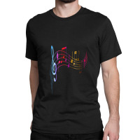 Music Note Classic T-shirt | Artistshot