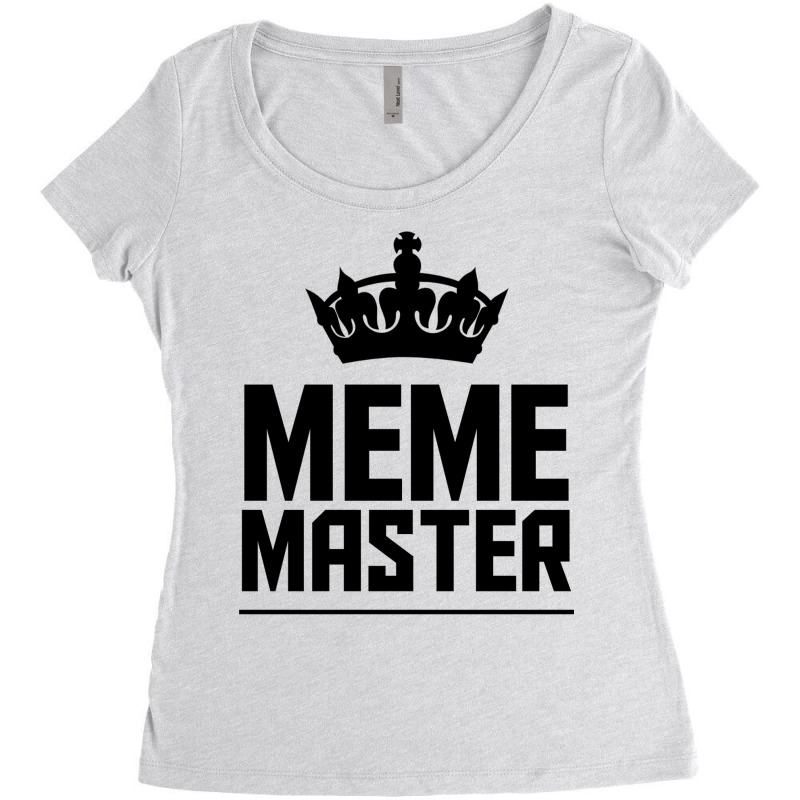 Meme Master Women's Triblend Scoop T-shirt | Artistshot